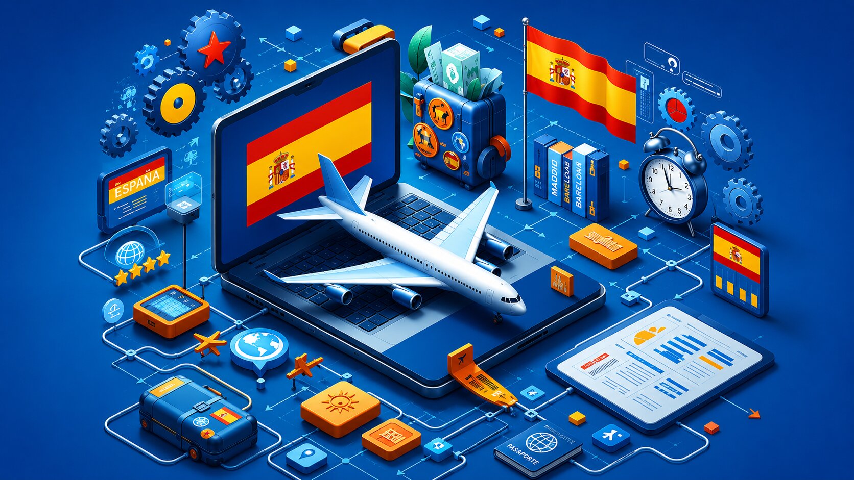 Spanish Flight booking calls