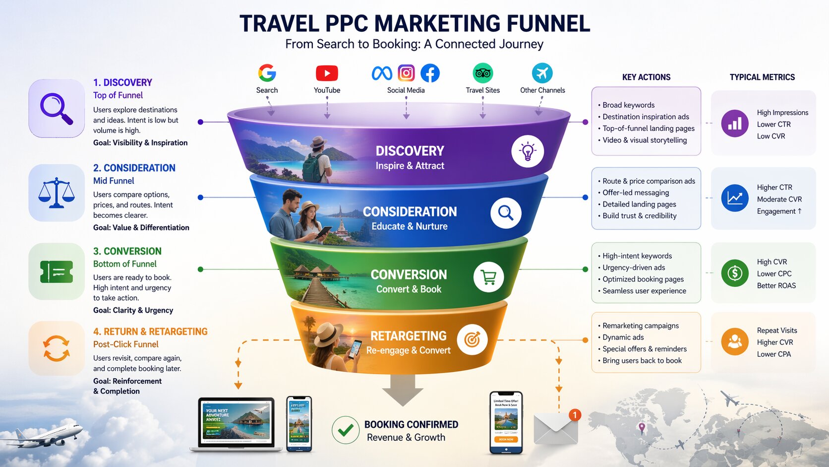 PPV Funnel Mapping for Travel